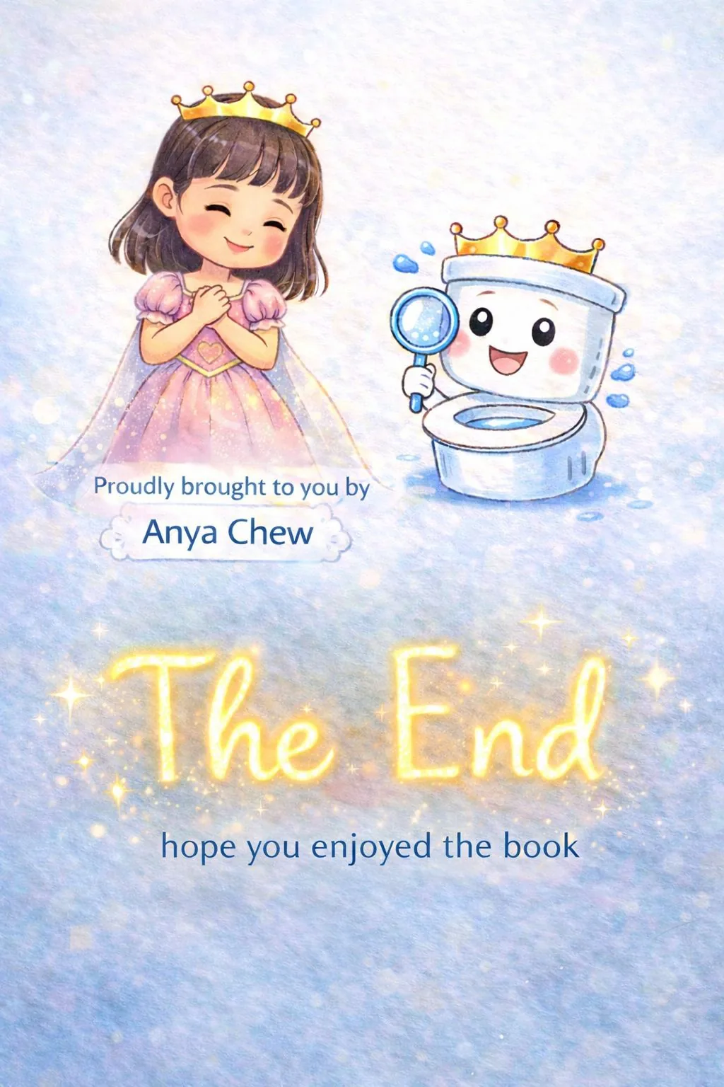 The end. Hope you enjoyed the book.
