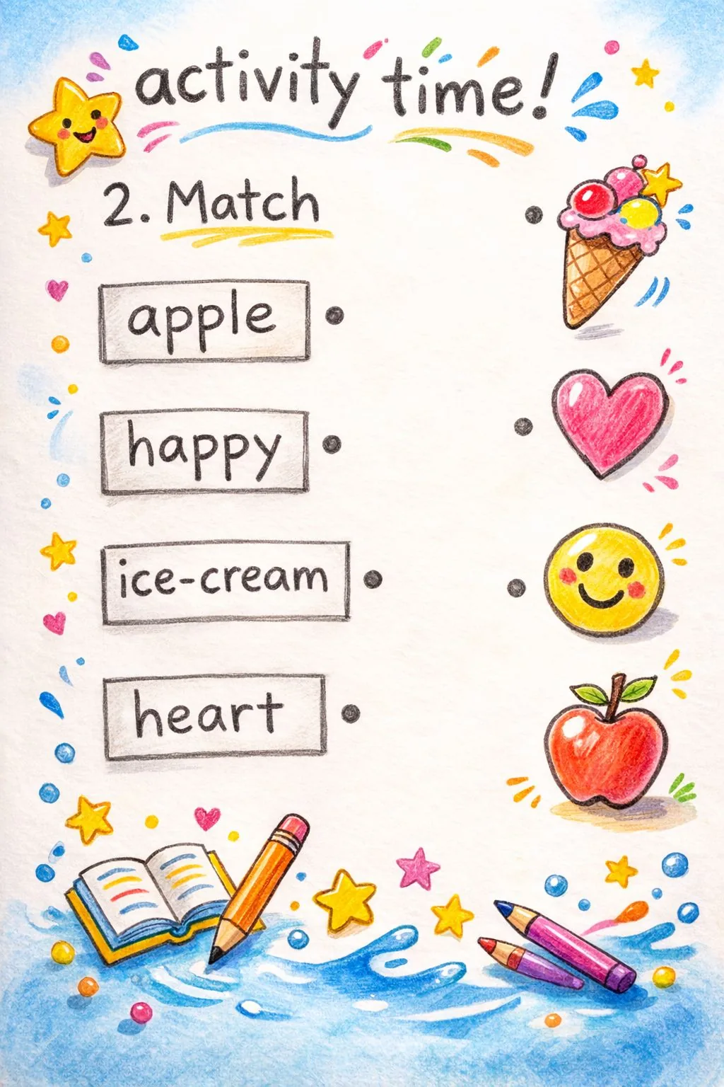 Match the words to the pictures